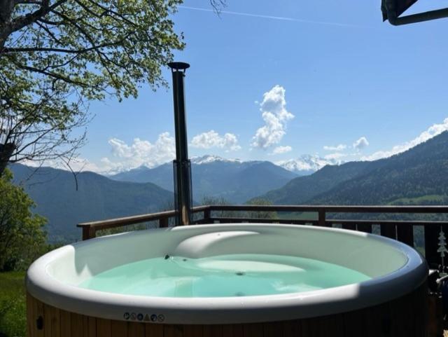 Chalet La Rioule 16 Pers Doucy Kültér fotó